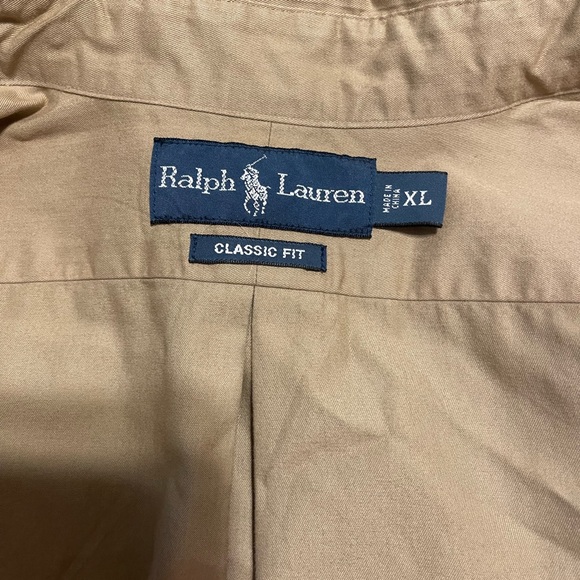 Polo by Ralph Lauren Men's Brown Shirt - Picture 3 of 4